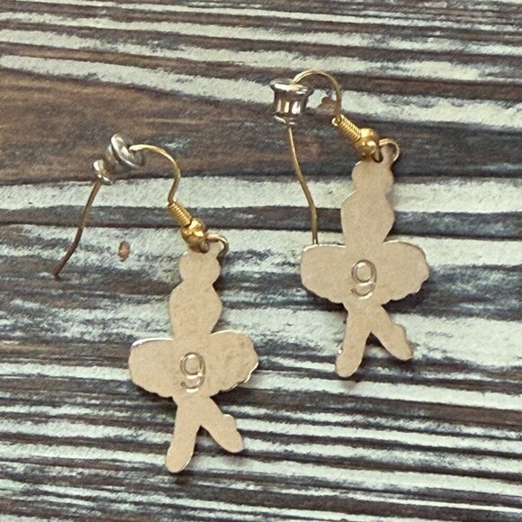 Holiday Earrings - Ladies Dancing - 12 Days of Christmas #9 - Picture 4 of 4